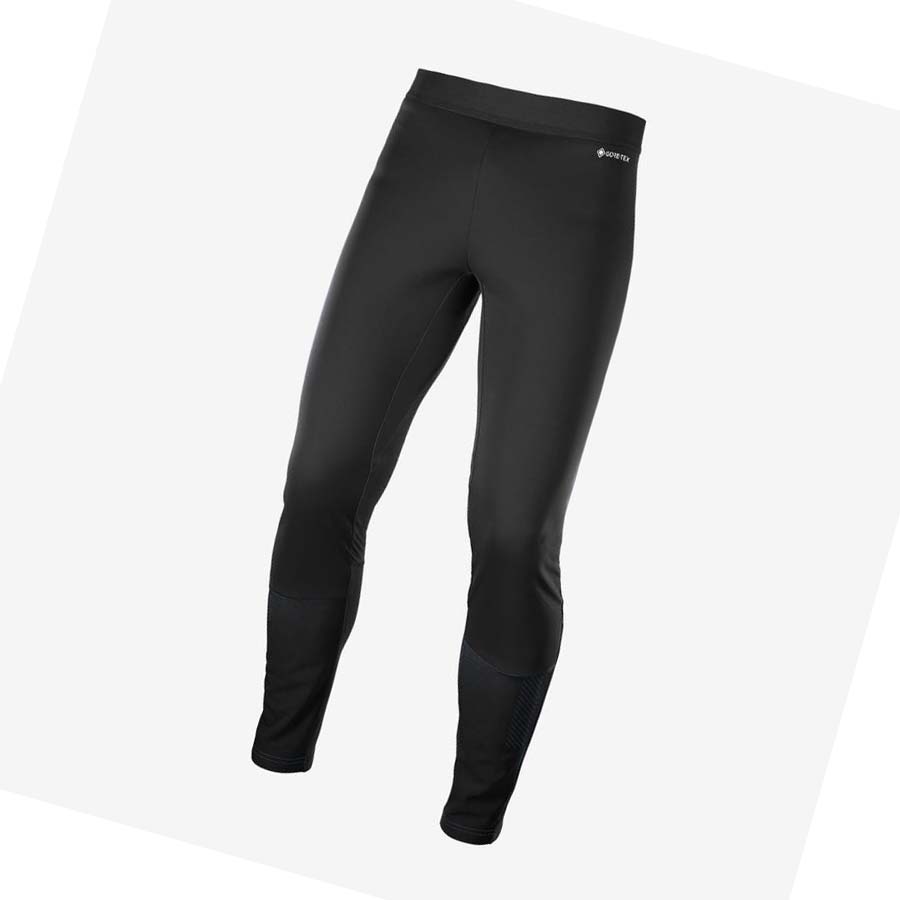 Pantalones Salomon GORE TEX INFINIUM™ WINDSTOPPER® Hombre Negros | MX 3191JPQ